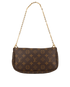 Multi Pochette Accessoires, &pound;1,400, Handbags, Brown, Canvas, Back view